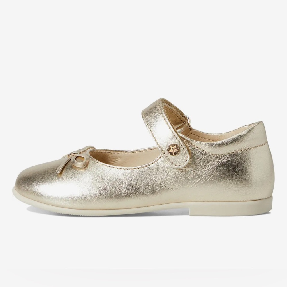 NWT Naturino Ballet Metallic in Platinum - Picture 3 of 16